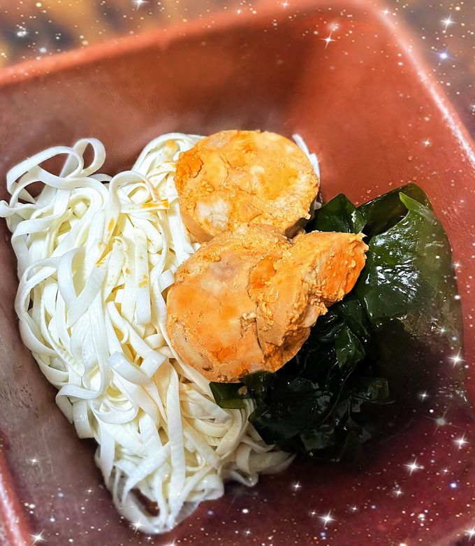 さっぱり食べれる✨あん肝の豆腐そうめん♪-レシピのメイン写真