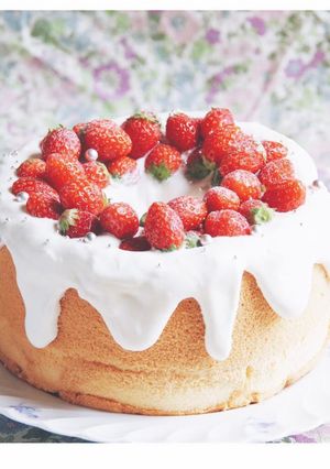18cmシフォンケーキ⭐︎-レシピのメイン写真