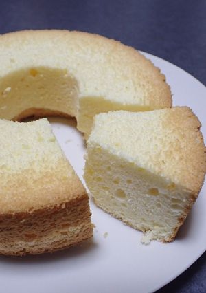 レモンシフォンケーキ-レシピのメイン写真