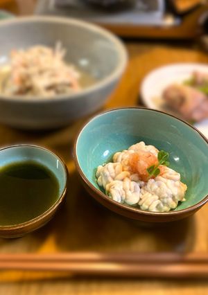 白子ポン酢と紅葉おろし　意外に簡単面白い-レシピのメイン写真