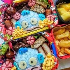 รูปของ ハンギョドンのお弁当　キャラ弁