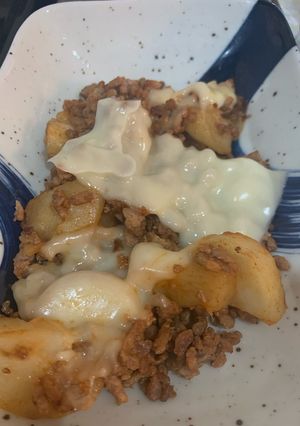 じゃがひき肉のチーズ焼き。-レシピのメイン写真