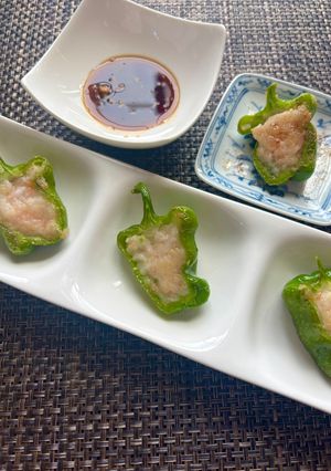ピーマンの海老詰め-レシピのメイン写真