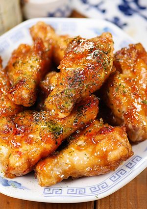 もちもち🤭💕手羽元の骨付きジューシー甘酢チキン🍗-レシピのメイン写真