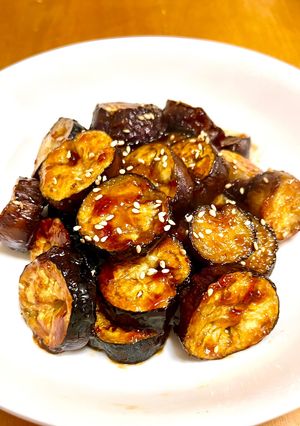 簡単！節約！お箸が止まらない茄子の生姜焼き🍆-レシピのメイン写真