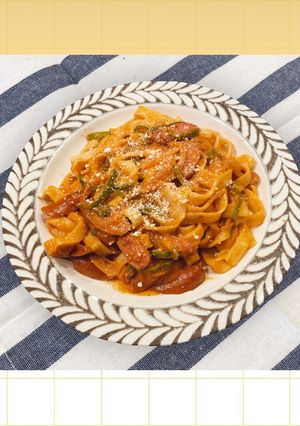 懐かしのナポリタン-レシピのメイン写真