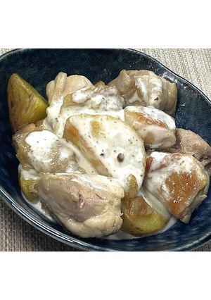 鶏肉とじゃがいものシーザーソース★動画★-レシピのメイン写真