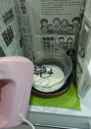 生クリーム・汚れない-レシピのメイン写真