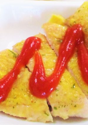 【幼児食】ポークピカタ-レシピのメイン写真