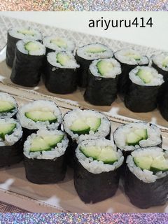 細巻(カッパ巻)のコツ-レシピのメイン写真
