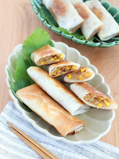 じゃがバターコーンの春巻き-レシピのメイン写真