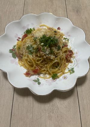 激うまアレンジ鶏ごぼうパスタ♪-レシピのメイン写真