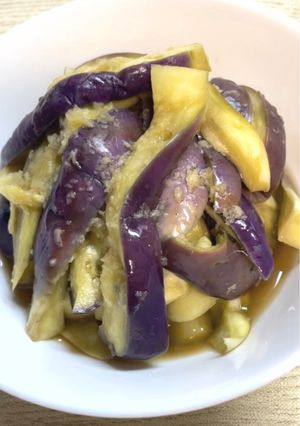 せいろで簡単♪なすのしょうが麺つゆ浸し-レシピのメイン写真