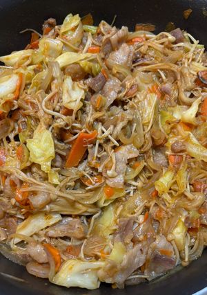 野菜不足解消！回鍋肉風-レシピのメイン写真