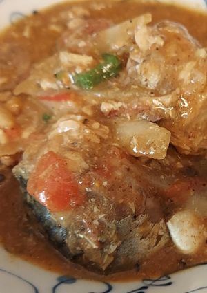 鯖缶とごぼうのカレー-レシピのメイン写真