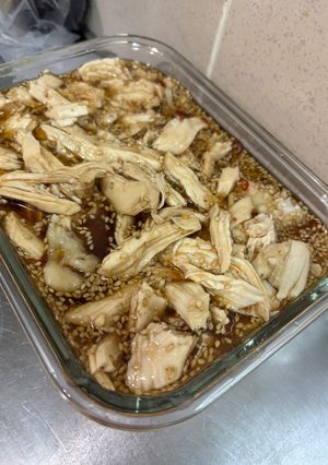 鶏胸肉の甘辛醤油漬け-レシピのメイン写真
