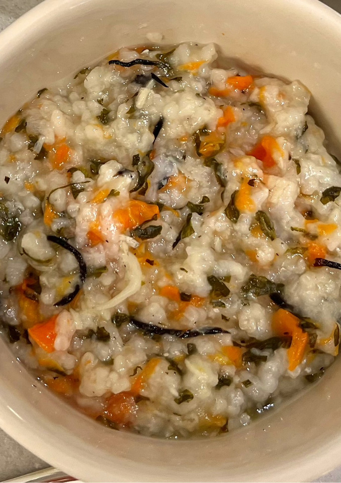 炊飯器で作る野菜としらすのお粥-レシピのメイン写真
