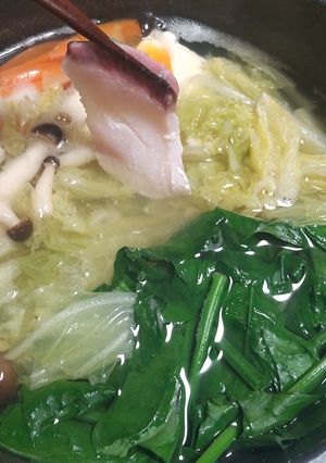 ブリしゃぶ♪お好み薬味で旨い！-レシピのメイン写真