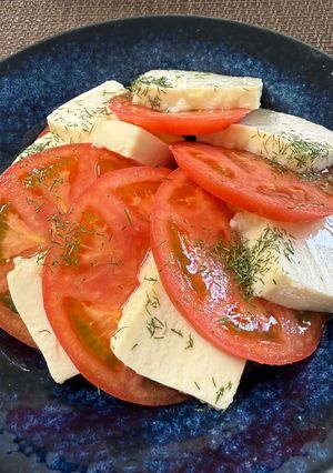 塩麹豆腐のカプレーゼ😻-レシピのメイン写真