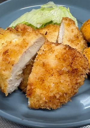 鶏むね肉のチキンカツ-レシピのメイン写真