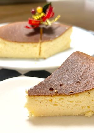 簡単！シュワっと食感！スフレチーズケーキ-レシピのメイン写真