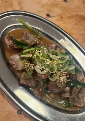 砂ずりとニラの炒め物-レシピのメイン写真