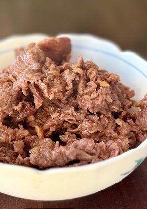 超簡単に牛肉のしぐれ煮-レシピのメイン写真