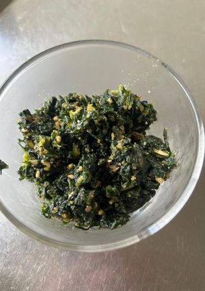 蕗の葉ニンニク味噌-レシピのメイン写真