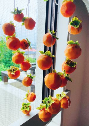 簡単干し柿 殺菌なし♪-レシピのメイン写真