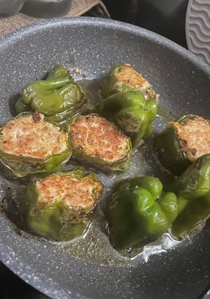ピーマンの肉詰め-レシピのメイン写真