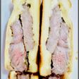 ハンバーグ職人の家事問屋のステーキサンド