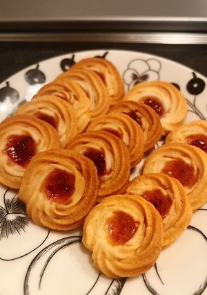 米粉のおやつ🐾ジャムクッキー-レシピのメイン写真