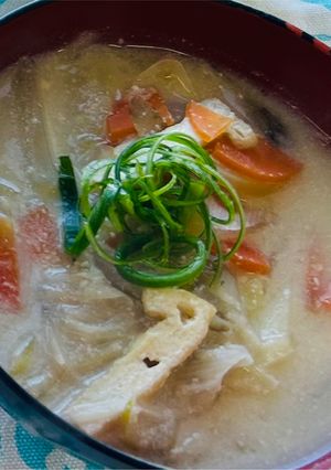 1月☆根菜の簡単粕汁-レシピのメイン写真