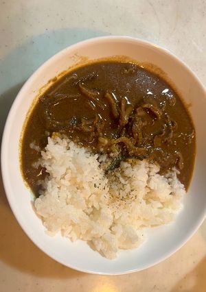 牛丼のツユのリメイク和風フレンチカレー-レシピのメイン写真