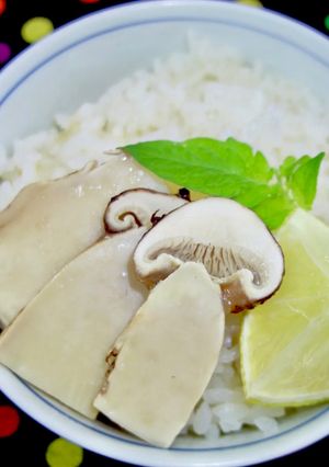 栗ご飯部門1位が考案！塩味の絶品松茸ご飯-レシピのメイン写真