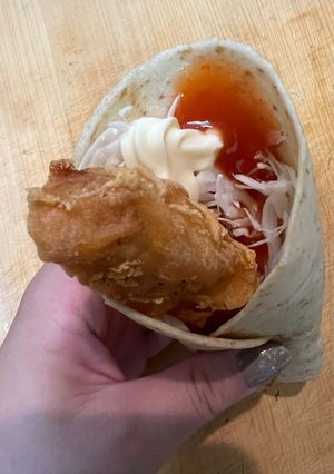 ズボラ簡単チキンラップ-レシピのメイン写真