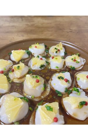 ホタテとカブのカルパッチョ-レシピのメイン写真
