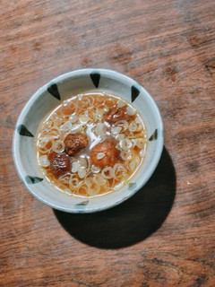椎茸と白葱の鶏ガラ醤油スープ-レシピのメイン写真