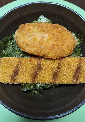 のり弁風丼-レシピのメイン写真