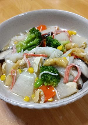 🥢大根と具だくさん白だしあんかけ-レシピのメイン写真