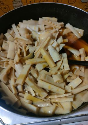 はちくのおでん出しとごま油と牛脂煮込み-レシピのメイン写真