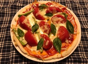 発酵なし！生地厚★マルゲリータピザ♪-レシピのメイン写真