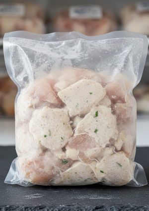 ① しっとり塩麹チキン(冷凍ストック)-レシピのメイン写真