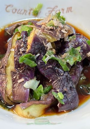 なす🍆のレンチンで蒸し香味ダレ😃-レシピのメイン写真