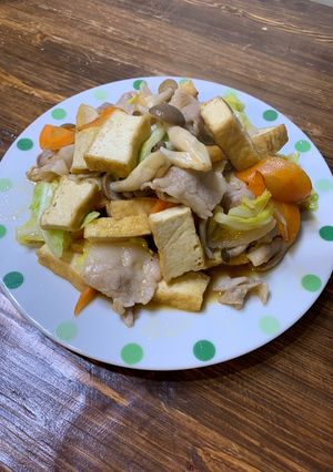 豚バラと春キャベツのオイスター炒め-レシピのメイン写真