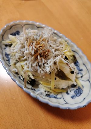 茗荷と生姜のしらす丼-レシピのメイン写真