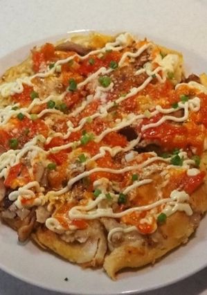 トマおこ（イタリア風お好み焼き）-レシピのメイン写真