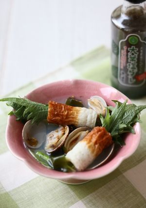 大葉とあさりのスープ-レシピのメイン写真