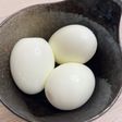 時短ゆで卵(殻も剥きやすい)