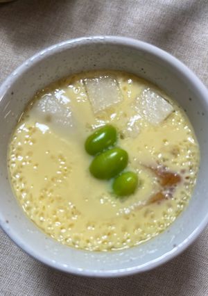 ずぼら茶碗蒸し(覚書)-レシピのメイン写真